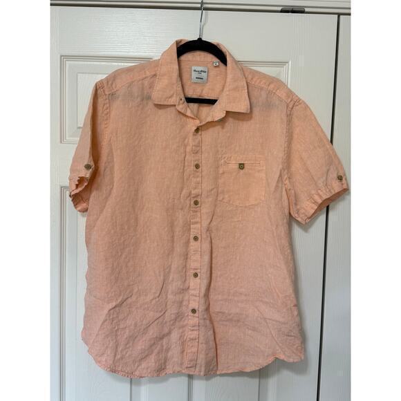 Baird McNutt Other - Baird McNutt Linen Murano button down short sleeve shirt